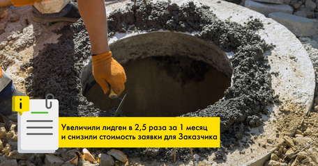 Больше 170 заявок в месяц для бизнеса в сфере бурения скважин!