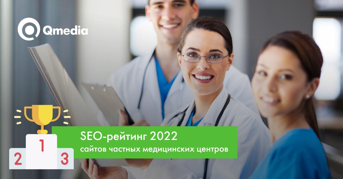 Рейтинг SEO-оптимизации сайтов частных медицинских центров Минска