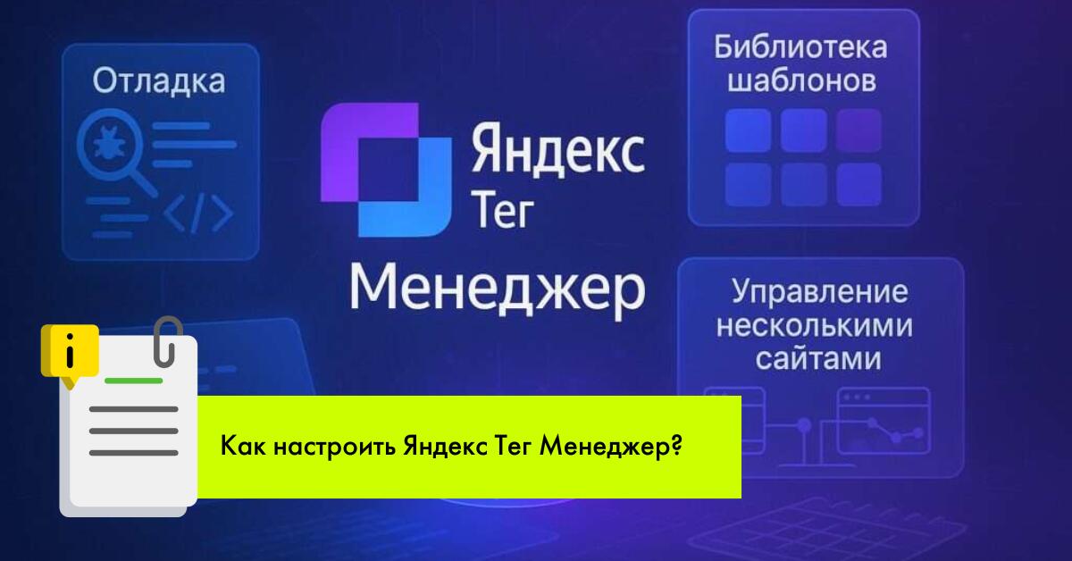 Новый инструмент аналитики Яндекс тег менеджер (ЯТМ): кому подходит и как им пользоваться?