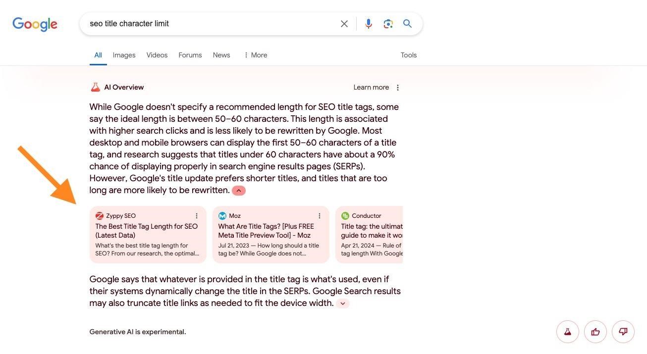 Как попасть в выдачу "AI Overview"
