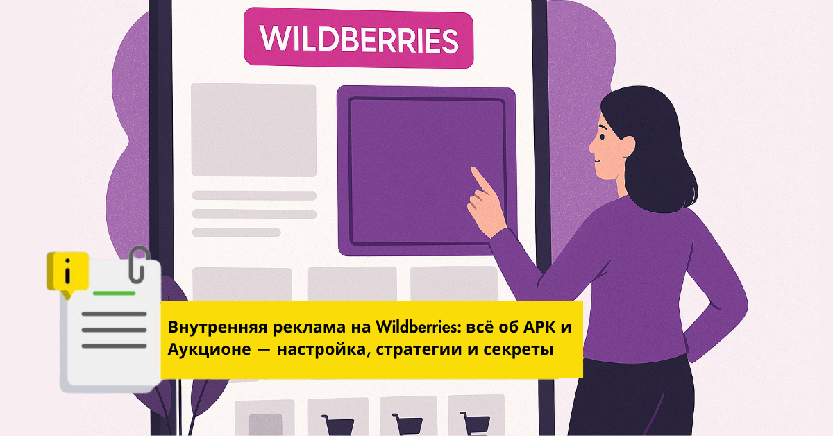 Как настроить внутреннюю рекламу на Wildberries?